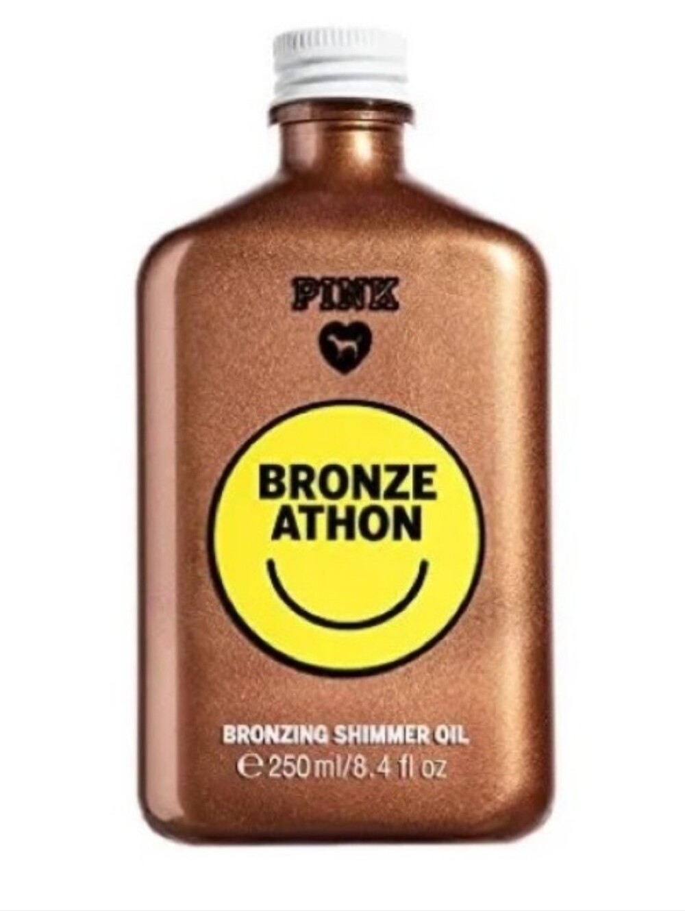 Rare PINK Victoria's Secret Bronzer Bronze Athon Shimmer Oil Lotion NEW